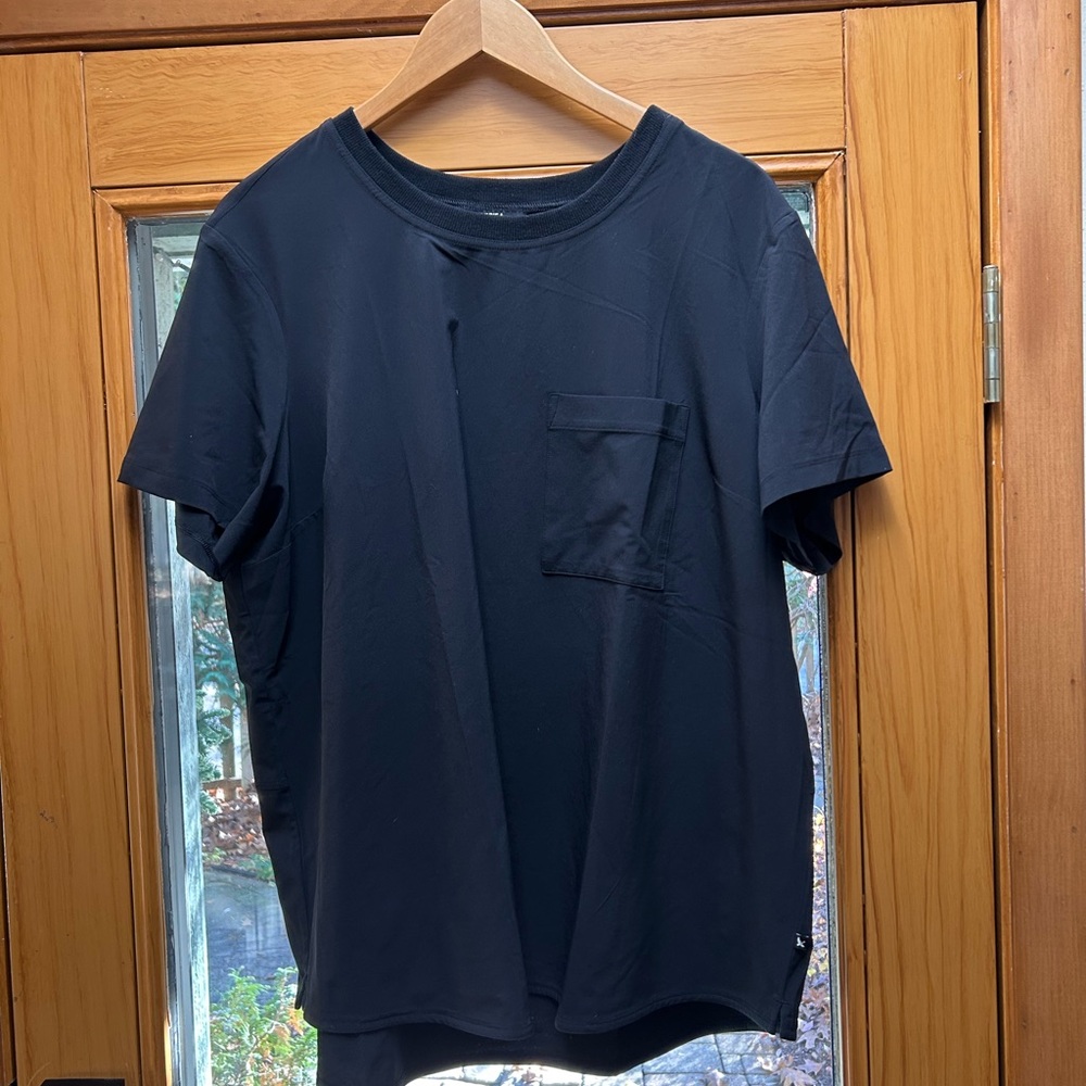 Eddie Bauer black tee, tall 2X